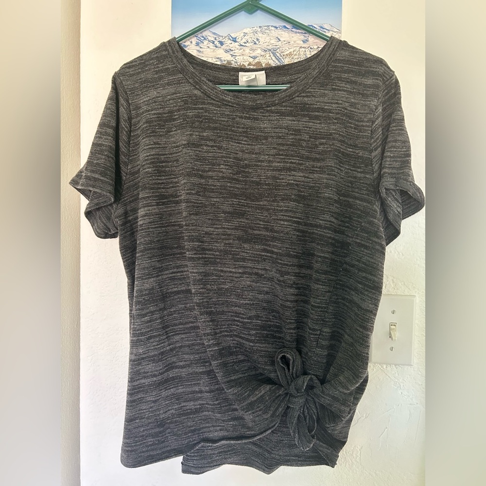 Ava & Viv Grey Patterned Shirt